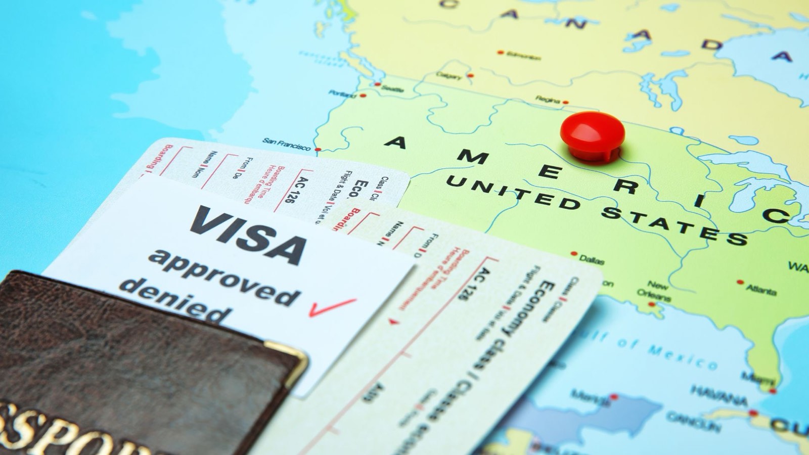 Business travel documents and boarding passes ready for a corporate trip